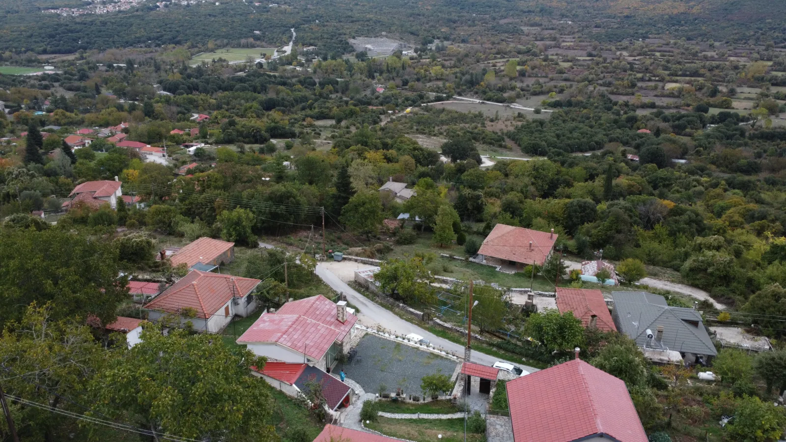 Αρχαίο θέατρο Δωδώνης από ψηλά
